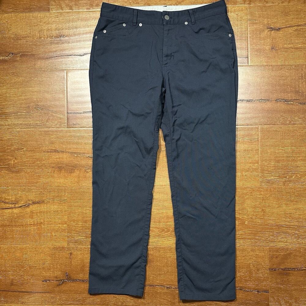 Outlier Chino Pants Mens 32x28 Black Performance Hybrid Career Golf USA Made
